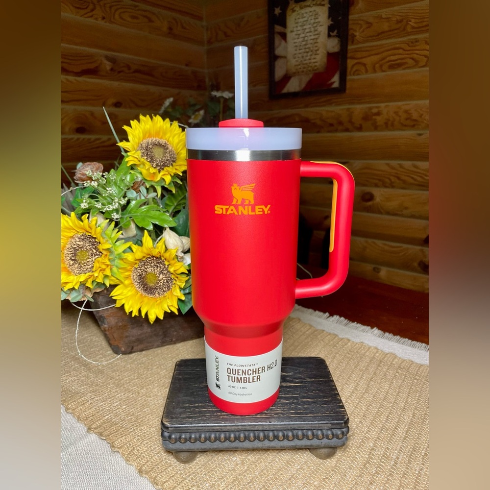 CHILI Red 40oz Stanley Tumbler